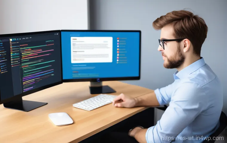오픈소스 기여 경험을 발표하는 방법 - **Prompt:** A vibrant and professional image of a software developer, appearing focused and proud, p...