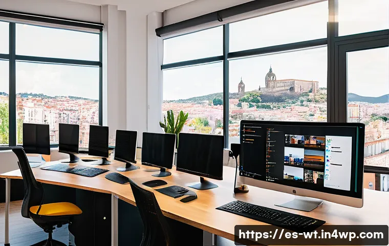 오픈소스 프로젝트의 기여자 보상 시스템 - A modern open source collaboration workspace showing diverse software developers and contributors fr...